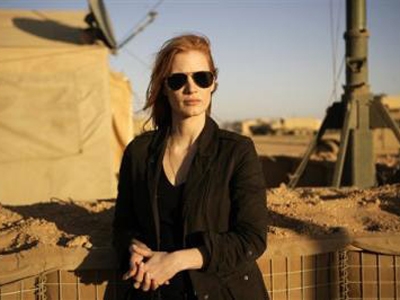 Jessica Chastain được giới phê bình yêu mến trong “Zero dark thirty”.